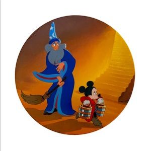 NWOT Disney Fantasia The Sorcerer’s Apprentice collector plate
